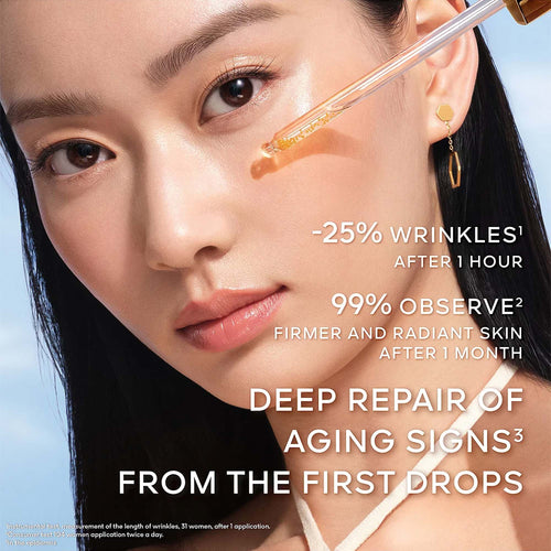 Transforms honey's millennia-proven healing powers into advanced age repair