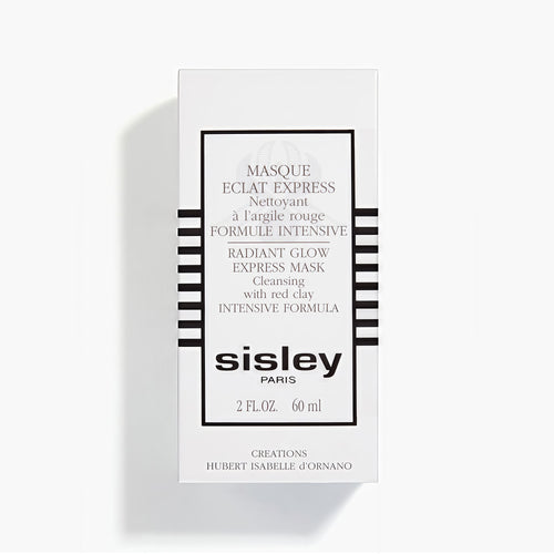 Sisley Radiant Glow Express Mask with Red Clay is a fast-acting, non-drying clay mask