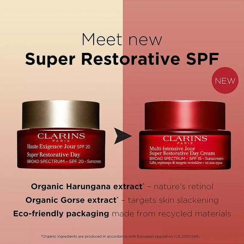 Super Restorative Anti-Aging Day Cream  w/ SPF 15 Sunscreen - All Skin Types by Clarins